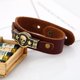 thumbnail image 5 of Brazalete de cuero PU Unisex Zulema Pulsera de la correa, 5 of 7