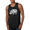 Black, variant on Black and White Mosaic Retro Mandala Rhino Animal Lover Graphic Tank Top