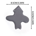 thumbnail image 2 of Xuewenshw Multifunctional Fast Glue Trimming Scraper 4 Piece Set Angle for School, 2 of 8