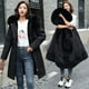 thumbnail image 4 of Winter Jacket 2023 New Women Parka Clothes Long Coat Wool Liner Hooded Jacket Fur Collar Thick Warm Snow Wear Padded Parka 6XL, 4 of 5