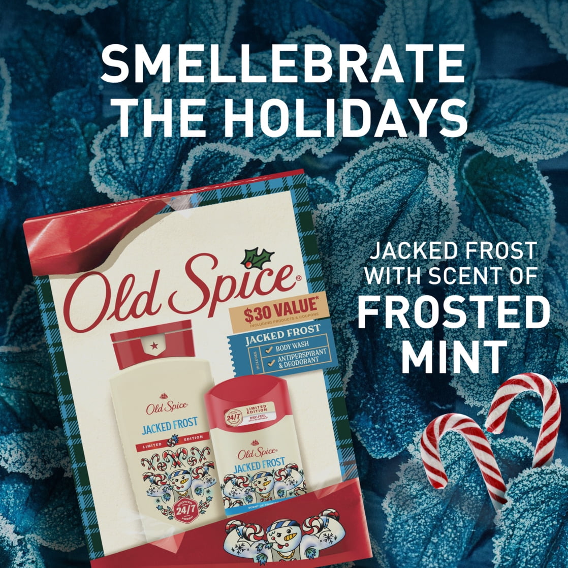 Old Spice Limited Edition Jacked Frost Holiday Gift Pack for Men