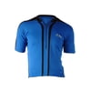 n Cycle Force Me's M-Wave Blue Bicycle Jersey (Medium)