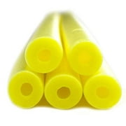 FixFind Bright Yellow 52 Inch Pool Swim Noodle 5 Pack