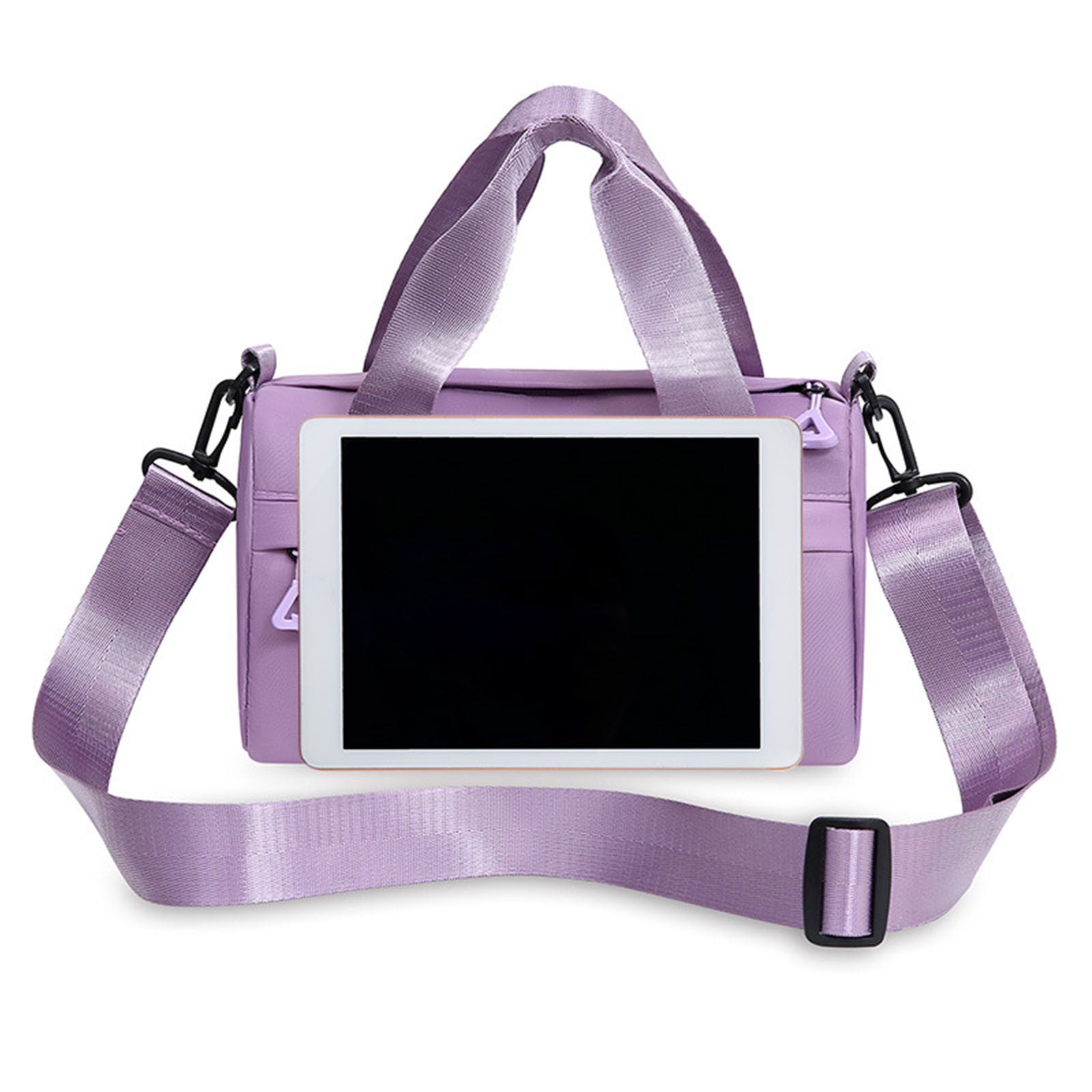 SCNOR Lunch Bag for Women and Men,Insulated Lunch Tote,Stitch Bento Bags,Purple
