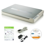 Plustek A3 Color Flatbed Scanner with One-Key Operation & Image Processing
