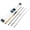 A: Spin 7'6"/Fast/Mh Power, variant on KastKing Valiant Eagle Passage Travel Fishing Rods, 4 Pc Pack Rods, Spinning,IM6 Graphite Blank, Ti Oxide LTS Ring Guides