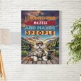 thumbnail image 2 of I Like Fishing, and my Maltese, and Maybe 3 People. Happy Father's Day Vertical Matte Canvas Poster Maltese Dog Lover Gifts Idea Wall Art Home Decor - 00004, 2 of 5