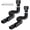 2pcs black, variant on 3 pack Flexible Rain Gutter Downspout Extensions,Drain Downspout Extender,Gutter Extension Flexible,Down Spout Drain Extension Pipes,Extendable from 21 to 60 Inches (3pcs white)