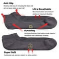 thumbnail image 6 of Diabetic Ankle Socks for Men Women Non Binding Loose Fit Breathable Socks for Neuropathy Edema Foot Health Daily Wear 5 Pairs, 6 of 7