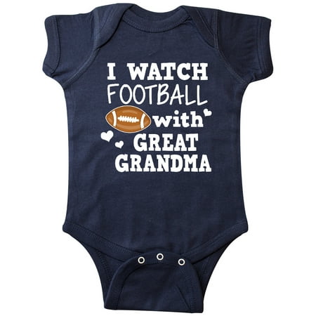 

Inktastic I Watch Football with My Great Grandma Gift Baby Boy Bodysuit