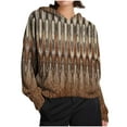 thumbnail image 3 of ZUKMRJPC Christmas Shirts for Women Casual Long Sleeve Crewneck Fashion Printing Knitted Cotton Pullover Loose Fit Soft Vintage Tops, 3 of 6