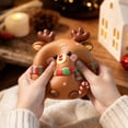 thumbnail image 3 of Christmas Reindeer Squishy Fidget Toy Crunchy Squishy Slow Rising Stress Ball for Kids Adults Anti-Stress Anxiety Relief Party Favor Goodie Bag Stocking Stuffer Desk Decoration, 3 of 4
