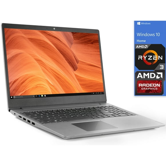 Referbished Lenovo IdeaPad S145 Notebook, 15.6" HD Display, AMD Ryzen 3 3200U Upto 3.5GHz, 8GB RAM, 256GB NVMe SSD, Vega 3, HDMI, Card Reader, Wi-Fi, Bluetooth, Windows 10 Pro
