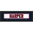 thumbnail image 2 of Washington Nationals Bryce Harper Print - Signature 8"x24", 2 of 2