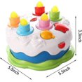 thumbnail image 4 of Juguete de pastel de cumpleaños shaofei para bebé musical 18 meses o más, 4 of 5