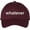 Maroon, variant on Whatever Embroidered Cap Funny Meme Minimalist Humor Dad Hat Casual Baseball Cap (Red)