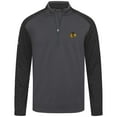 thumbnail image 2 of Men's Levelwear Charcoal Chicago Blackhawks Aztec Insignia Core Quarter-Zip Pullover Top, 2 of 3