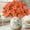 A1017 christmas decorations under 5$, variant on Artificial Flowers under $5! CQCYD Artificial Wedding Bouquet Flowers, 7 Branch Silk Flowers for Home Decor, Outdoor Courtyard Decorative Floral Arrangement