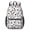 Cow and Spot, variant on Cow and Spot White Pattern 17" School Backpacks for Teens,Waterproof Oxford Fabric,S-Shape Padded Straps for School,Travel,Hiking,Camping
