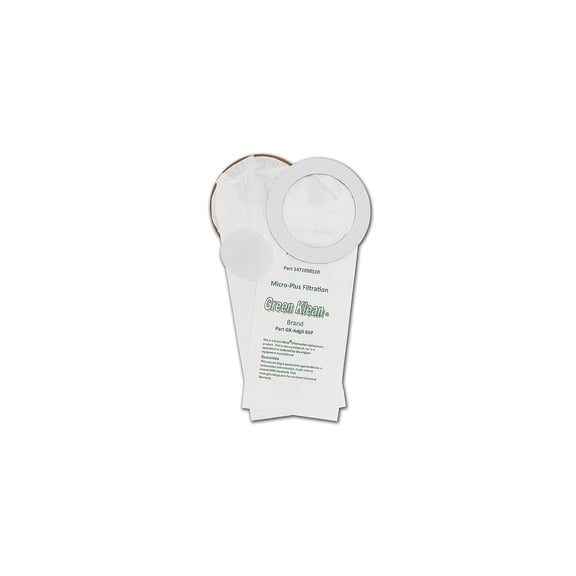 Green Klean Replacement Vacuum Bags Fit Advance Adgility 6 XP 6 Qt backpack and Clarke Comfort 6 Qt