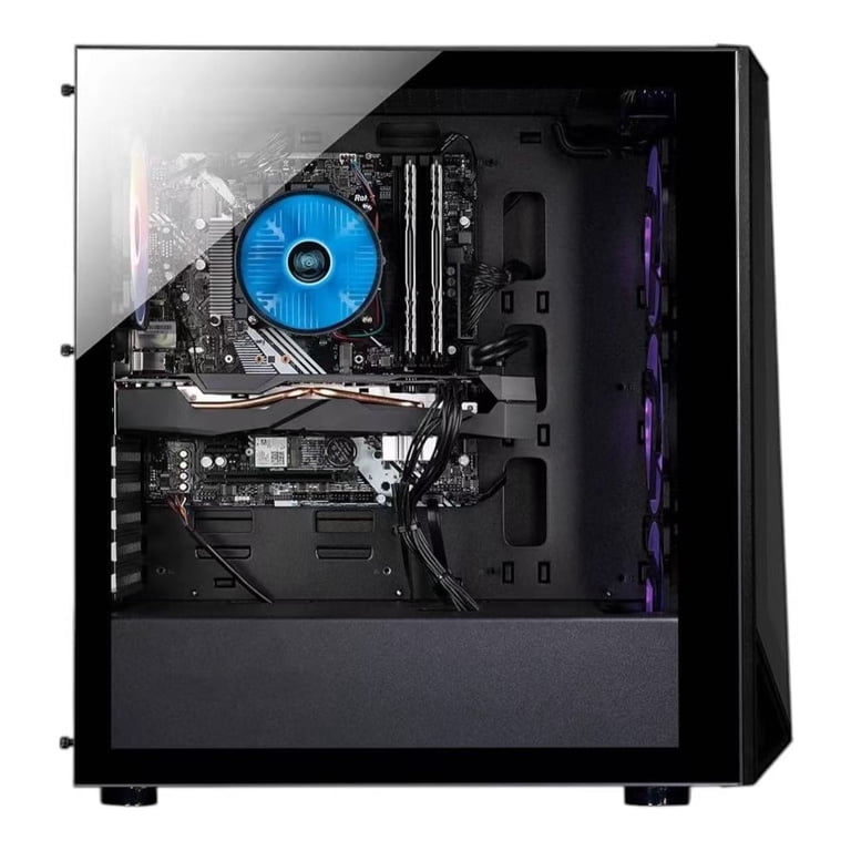 Foxtec Gaming Desktop Computer, AMD Ryzen 5 2400G, 16GB Ram, 512GB