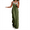 01-Army Green, variant on Women Casual Loose Long Bib Pants Wide Leg Jumpsuits Baggy Cotton Rompers Overalls with Pockets 01-Army Green M