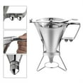 thumbnail image 3 of Large Capacity Pancake Batter Dispenser with 3 Nozzle Types for Baking, 3 of 10