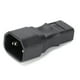 thumbnail image 4 of Adaptador de enchufe, adaptador de corriente macho a convertidor, adaptador de cable de extensión de alimentación, materiales ecológicos, 4 of 8