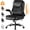 Black, variant on GTRACING Office Chair, 400LBS Big and Tall Home Office Chair Wide Seat Ergonomic Computer Desk Chair with Flip-up Arms, White