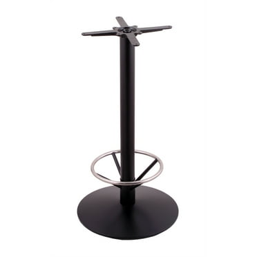 214-22 Black Table Base with Footring