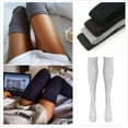 thumbnail image 2 of Women Leggings Stockings Winter Warm Knit Over Knee Socks Thick Long Boot Thigh-High Girl Stockings, 2 of 8