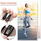 thumbnail image 4 of Cuerdas Para Saltar Cuerda de saltar ponderada conteo de electrones inalámbrico para gimnasio Fitness (rosa negro), 4 of 5