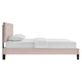 thumbnail image 2 of Modway Garcelle Performance Velvet Queen Platform Bed, Multiple Colors, 2 of 3