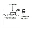 thumbnail image 2 of Aquatec Pulsation Dampener Accumulator Pressure Tank for Demand Delivery Pumps and misting aeroponics Booster Pumps. Dampens Pressure Switch Cycling pulsating Issues, Limit Water Hammer, 2 of 9