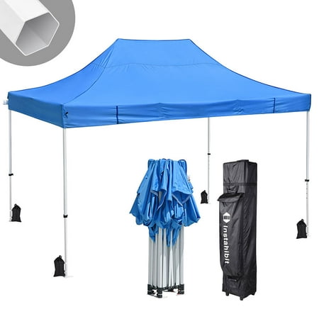 Instahibit® 10x15' Pop Up Canopy Tent Waterproof 550D Commercial Instant Shelter Outdoor
