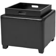 thumbnail image 4 of SAFAVIEH Harrison Single Tray Ottoman Black, 4 of 6