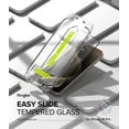 thumbnail image 2 of Ringke Apple iPhone 15 Pro [Easy Slide Tempered Glass] Clear Heavy Duty Screen Protector, 2 of 11