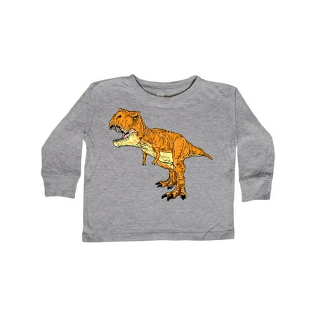 

Inktastic Roaring T-Rex Gift Toddler Boy or Toddler Girl Long Sleeve T-Shirt