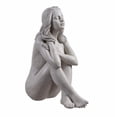 thumbnail image 2 of Estatua de jardín de resina Thinking Lady de Figurine Hi-Line Gift Ltd., 2 of 7