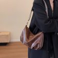 thumbnail image 4 of Bolso bandolera de cuero PU con correa ajustable para mujer (café), 4 of 9
