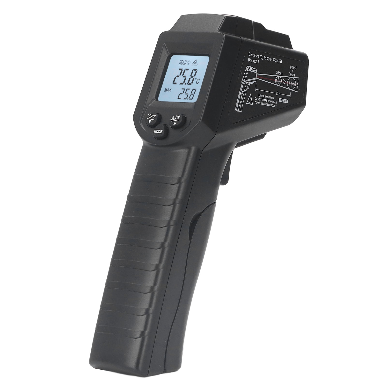 , Higher Accuracy Wide Application Digital Temperature Gun Wear Resistance Long Service Life  for Industrial Equipment for Food Processing