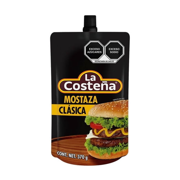 Mostaza La Costeña clásica 370 g