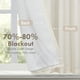 thumbnail image 2 of Cortinas de lino opacas DriftAway, 63 x 120 cm, color negro, 2 of 8
