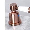thumbnail image 2 of Fauceture FSC892DPLAC Paris Widespread Bathroom Faucet, Antique Copper, 2 of 8
