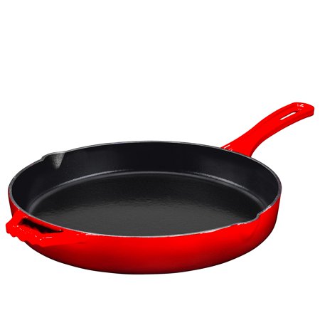 Bruntmor Enameled Cast Iron Skillet