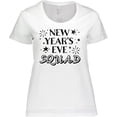 thumbnail image 3 of Inktastic New Year's Eve Squad with Stars in Black Women's Plus Size T-Shirt, 3 of 5