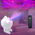 thumbnail image 4 of Proyector de galaxia, astronauta de pie, cielo estrellado, luz nocturna blanca para niños y adultos, 4 of 7