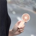 thumbnail image 3 of PALIFEUR Handheld Fan, USB Charging Portable Fan, Cute Lightweight Mini Fan for Girl & Women Summer Gift, 3 Speed Small Hand Fan for Travel School Home Beach, 3x6 Inch, 3 of 3