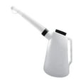 thumbnail image 1 of Jarra medidora de aceite, dispensador de aceite resistente con vertedor flexible, portátil con tapa, contenedor para coche, garaje automotriz. 3 litros, 1 of 8