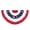M(2x4 ft） 10pc, variant on 2 x 4 Ft USA Pleated Fan Flag, 250th Anniversary Patriotic Display Tool, Professional American Bunting Accessory for 2026 Memorial Day（1PC）
